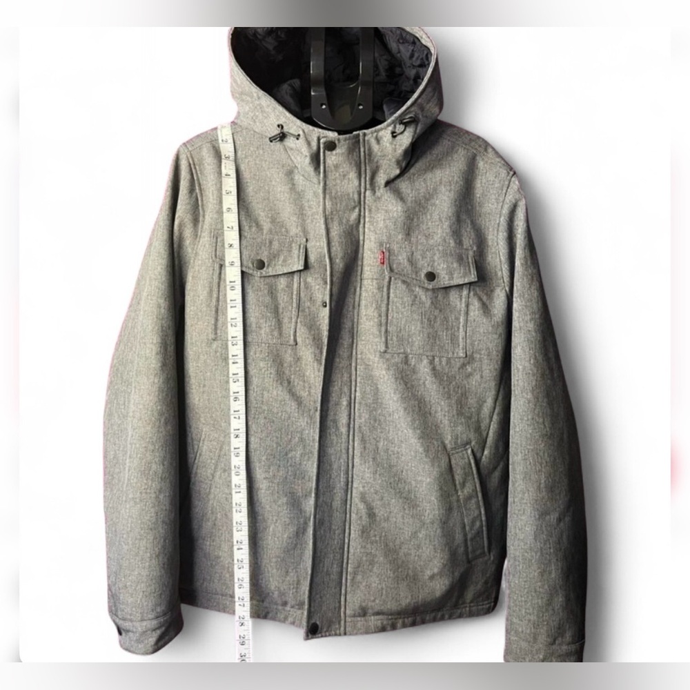 Levi's Men's Soft Shell Hooded Trucker Jacket